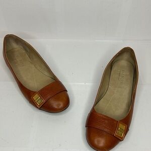 Talbots Leather Flats Size 9B